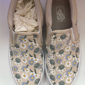 Vans- Kids' Asher Slip On Desert Floral Rainy Day